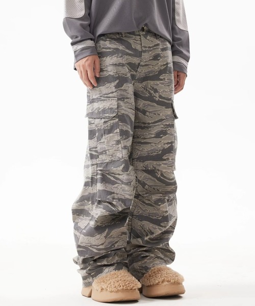 スタンダードカリフォルニア　カーゴ　パンツ　カモ 34 L タイガーカモ スタンダードカリフォルニア カーゴ パンツ カモ 34 L タイガーカモ