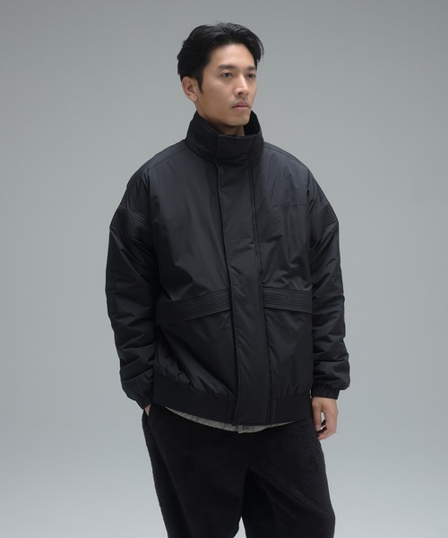 New Balance 「New Balance」 中綿ブルゾン MEDIUM ブラック メンズ