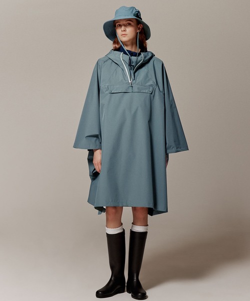 AIGLE レインコート カッパ MTD防水 透湿 撥水 レインパック