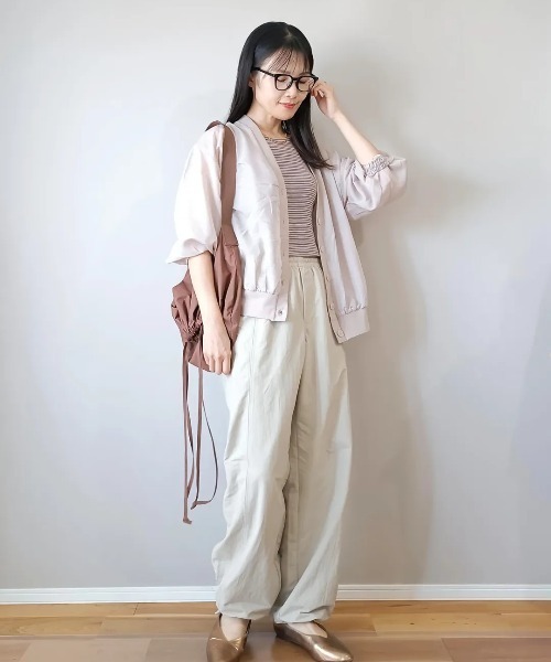ikka ブルゾン アウター 「雑誌InRed6月号掲載」シアーカーデ