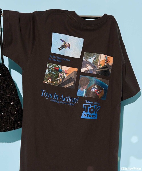 tシャツ 「TOYSTORY」 4scenes バックプリント Tシャツ/ トイ・ストーリー/ Tシャツ レディース FREAK'S STORE tシャツ 「TOYSTORY」 4scenes バックプリント T