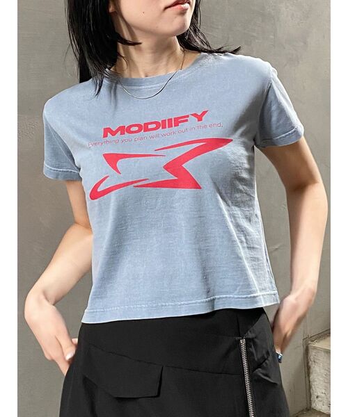 tシャツ シャープモチーフクロップドTシャツ レディース | MURUA | 03