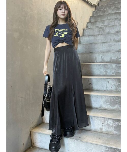 tシャツ シャープモチーフクロップドTシャツ レディース | MURUA | 06