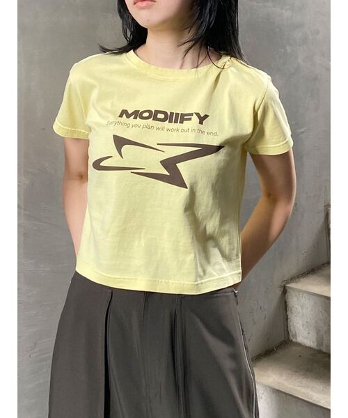 tシャツ シャープモチーフクロップドTシャツ レディース | MURUA | 13