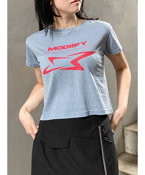 tシャツ シャープモチーフクロップドTシャツ レディース | MURUA | 18