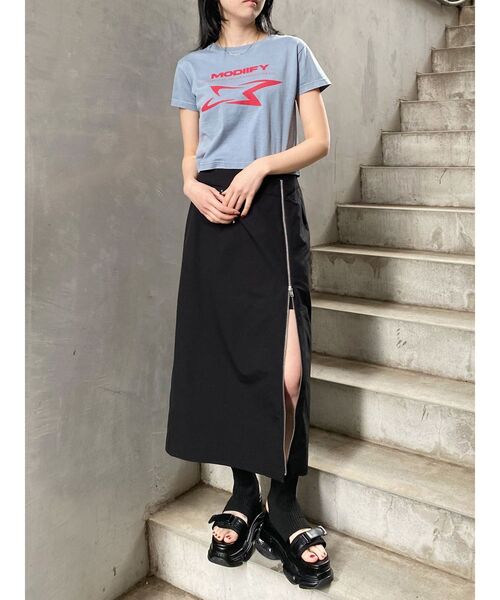 tシャツ シャープモチーフクロップドTシャツ レディース | MURUA | 20