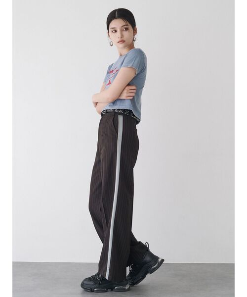tシャツ シャープモチーフクロップドTシャツ レディース | MURUA | 23