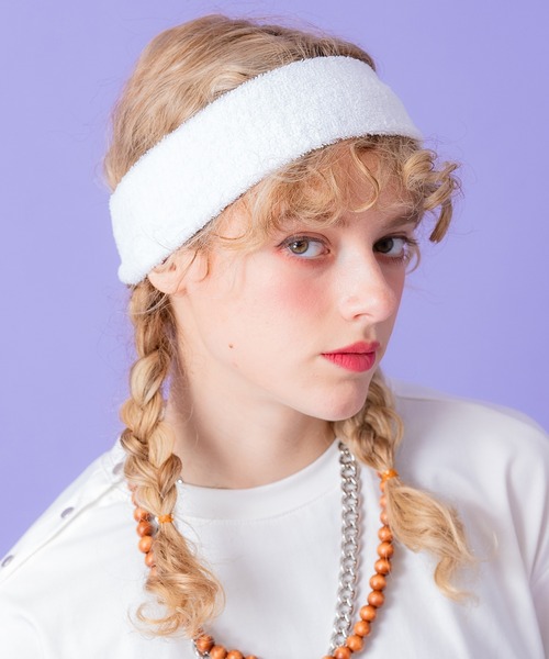 ヘアバンド an meets zakka ループパイルヘアバンド : ZOZOTOWN Yahoo