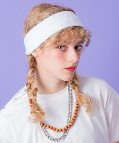 ヘアバンド an meets zakka ループパイルヘアバンド : ZOZOTOWN Yahoo