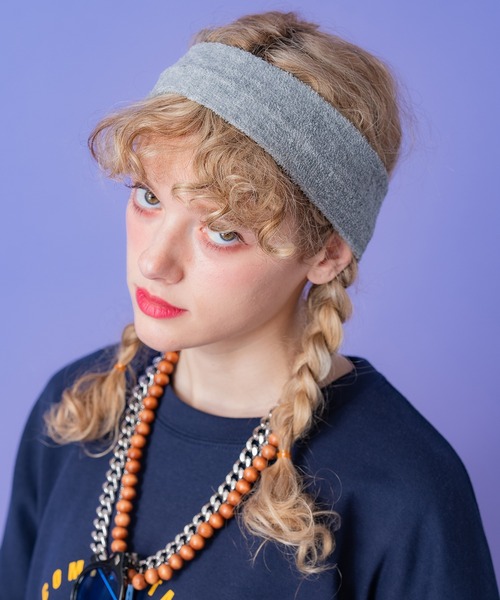 ヘアバンド an meets zakka ループパイルヘアバンド : ZOZOTOWN Yahoo