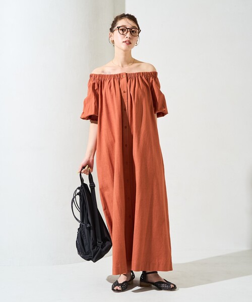 FREAK'S STORE ワンピース 限定展開 インド 2WAY オフショルダー