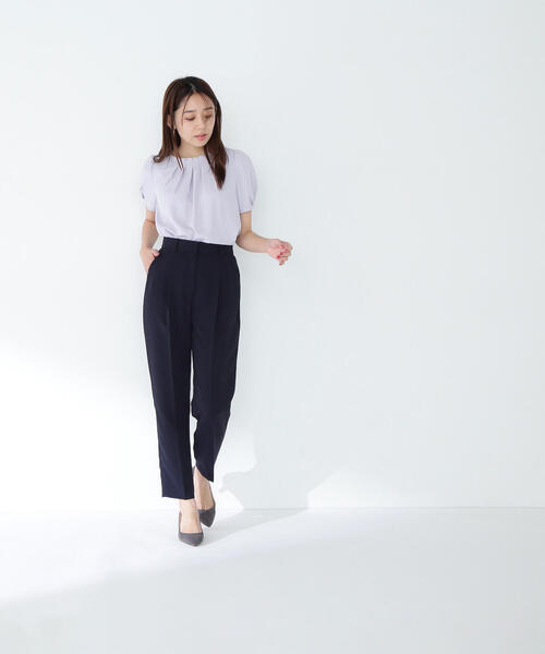 「NATURAL BEAUTY BASIC」 半袖ブラウス SMALL ブラック レディース 楽天市場】ボウタイ風半袖ブラウス N. Natural Beauty Basic