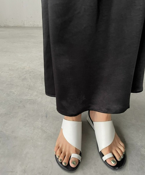 AIC. 「AIC.」 ヒールサンダル MEDIUM ブラック レディース