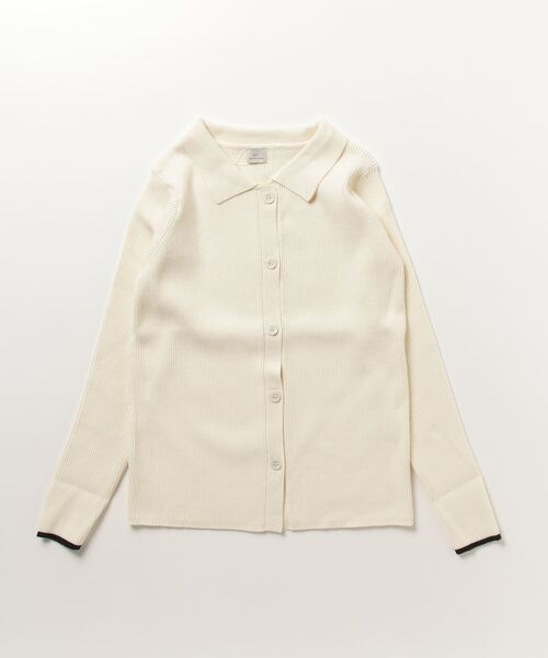「green label relaxing」 ニットカーディガン FREE ホワイト レディース green label relaxing 「green relaxing」 ニットカーディガン