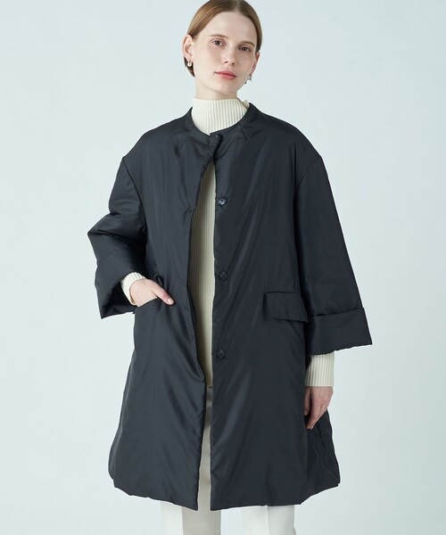 BALLSEY」 コート 34 ネイビー レディース プレミアムウール