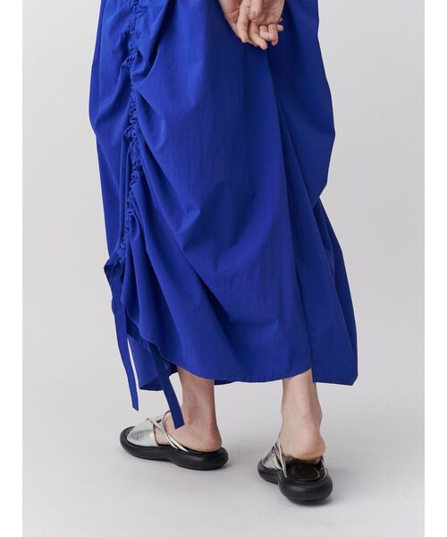 UN3D.（アンスリード） ワンピース TYPEWRITER GATHER OP / タイプ