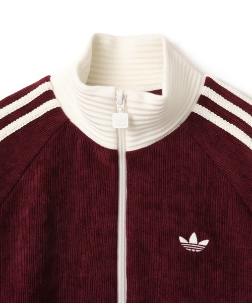 adidas（アディダス） コート アウター adidas VELOUR KNIT TRACK TOP