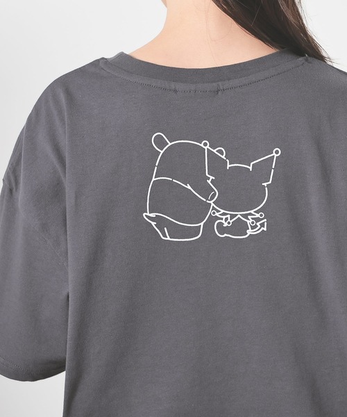 tシャツ サンリオキャラクターズ／ゆるＴシャツ レディース | Honeys | 02