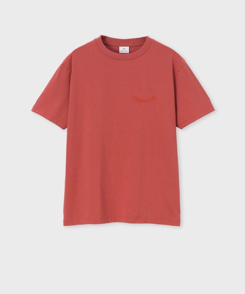 tシャツ ウィメンズ ”Happy” ヴィンテージ 半袖Tシャツ / 255406 232VD レディース