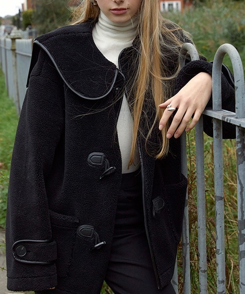 Fano Studios」 ダッフルコート M ブラック レディース : ZOZOTOWN