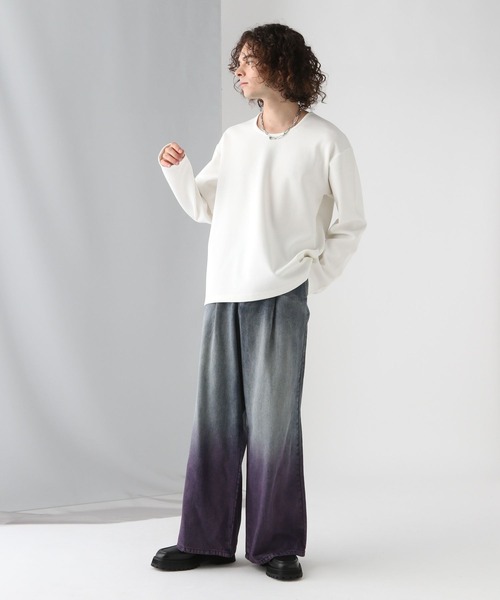 「HARE」 長(zhǎng)袖Tシャツ SMALL ホワイト メンズ