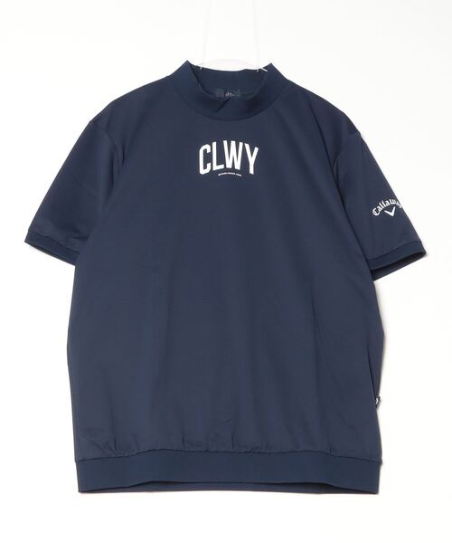 Callaway シャツ キャロウェイ スムース半袖モックネックシャツ