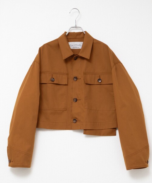 その他 Rie Rie Miller ブルゾン アウター ウォッシャブルワークジャケット