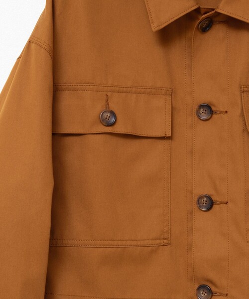 Rie Miller ブルゾン アウター ウォッシャブルワークジャケット