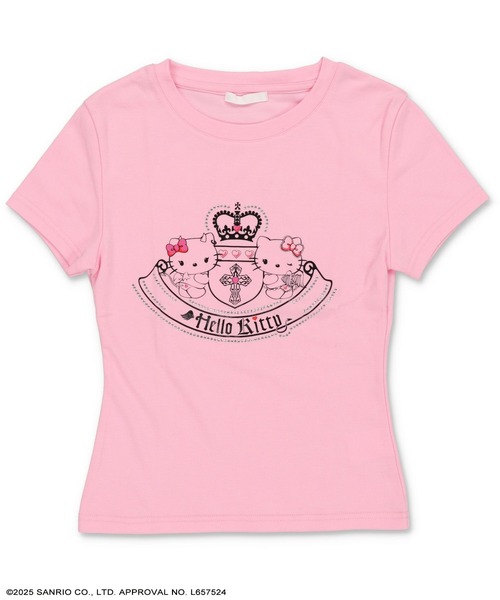 新品未使用！　Rady サンリオ　ワンピース　ラインストーン　キティちゃん sanrio tシャツ 「ハローキティ 天使小悪魔シリーズ」 ライン