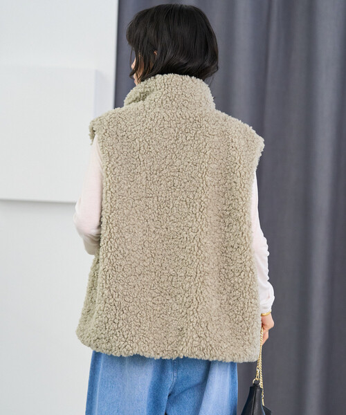 ベスト ジレ レディースの画像