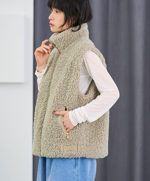 ベスト ジレ レディースの画像