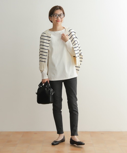 「URBAN RESEARCH DOORS」 デニムパンツ SMALL グレー レディース