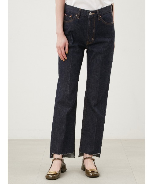 [Mila Owen] обработка Denim брюки 1 голубой женский 