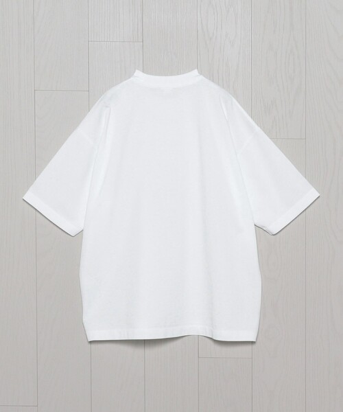 H　BEAUTY&YOUTH ドロップショルダーショート Tシャツ 二枚セット AH ABAHOUSE tシャツ 「AH ABAHOUSE」カットジョーゼット