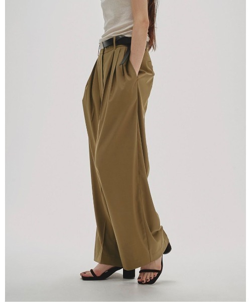 パンツ Highwaist Tuck Trousers TODAYFUL TODAYFUL トゥデイフル / Highwaist Tuck Trousers ハイウェス