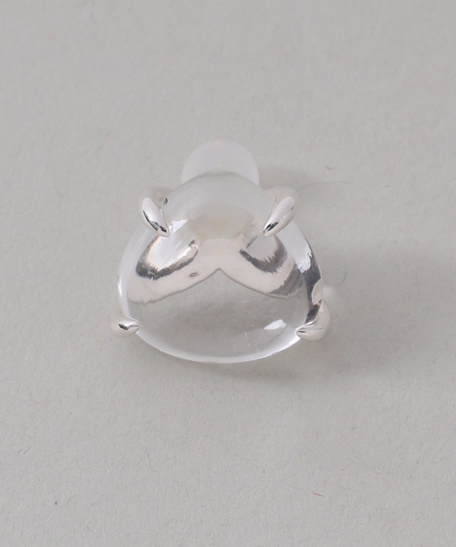 Lilas ピアス 「SAMH by LILAS」マロンクォーツピアス SV（両耳