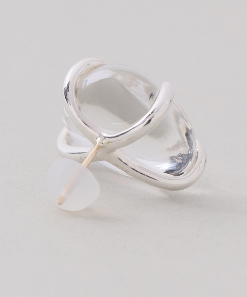 Lilas ピアス 「SAMH by LILAS」マロンクォーツピアス SV（両耳