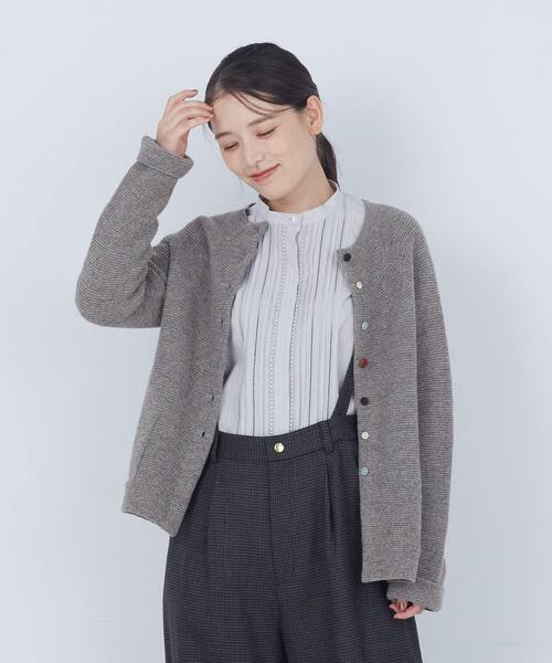 新品アデュートリステス　トロンプルイユカーディガン ADIEU TRISTESSE（アデュートリステス） カーディガン 「2way