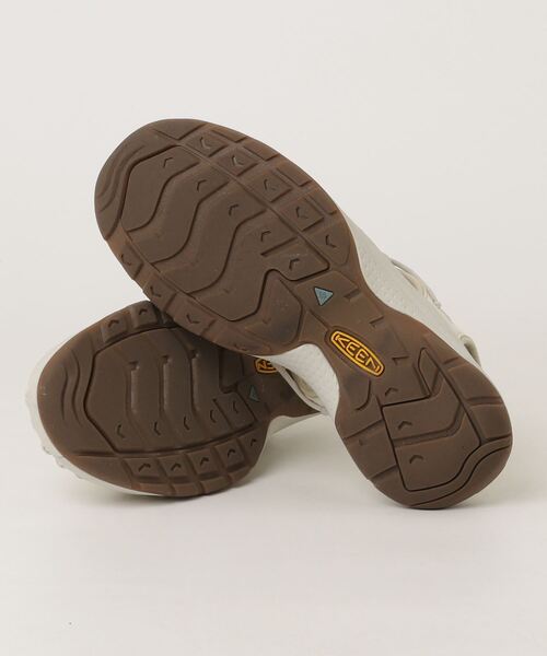 「KEEN」 フラットサンダル 25.5cm ベージュ レディース_画像3
