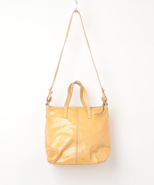 「DEL CONTE」 2WAYバッグ - イエロー レディース_画像2