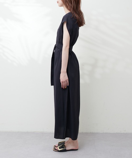 「natural couture」 ノースリーブワンピース FREE ブラック レディース_画像8