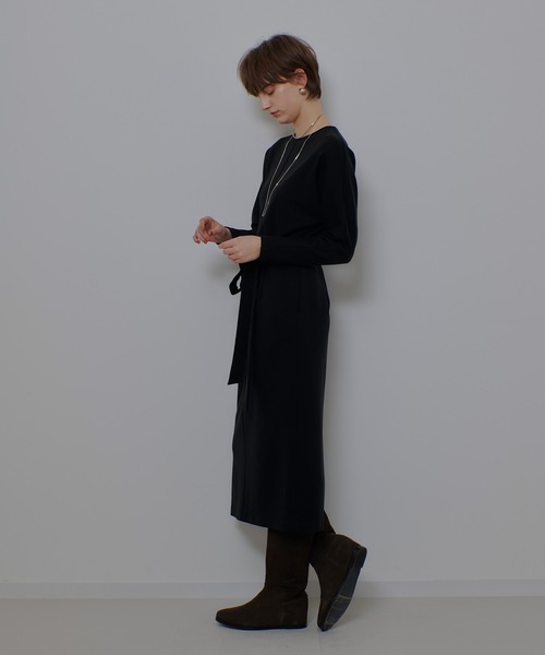 allureville（アルアバイル） ワンピース ドルマンリボンワンピース