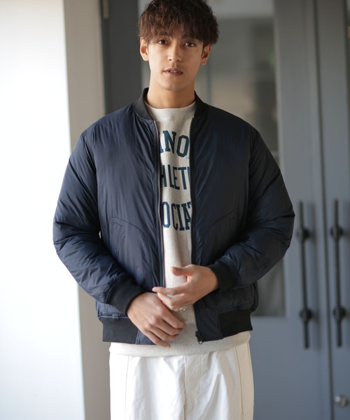 ナノユニバース　ダウン NANO universe（ナノ・ユニバース） ダウンジャケット LARGE ブラック