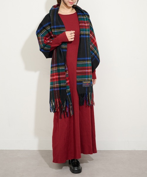 TWEED MILL（ツイードミル） ストール マフラー 「TWEED MILL」70cm
