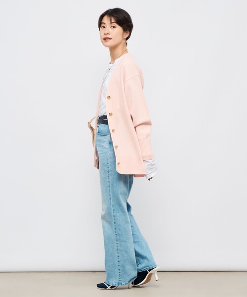 NOLLEY'S（ノーリーズ） カーディガン 「WEB限定アイテム」2WAY長めV
