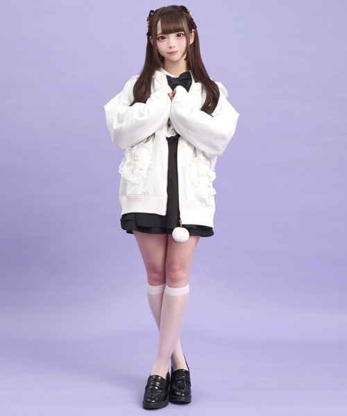Secret Honey（シークレットハニー） ブルゾン アウター うさ耳ハート 