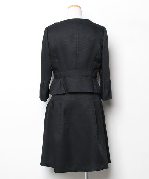 「krone」 スカートスーツ - ブラック レディース_画像2