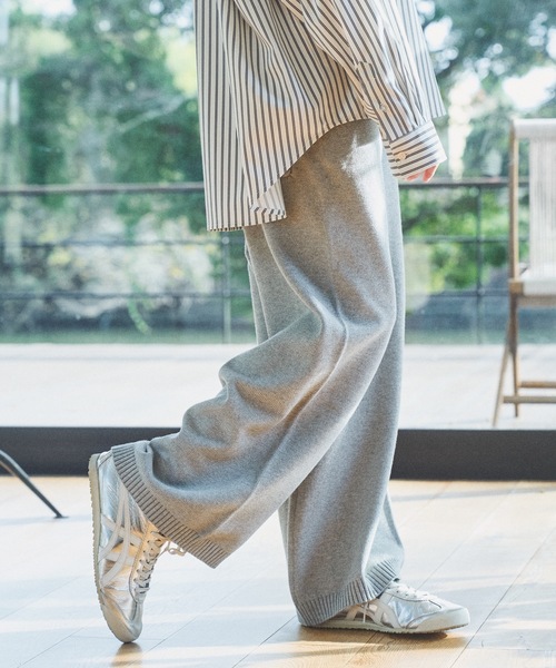 Casper John（キャスパージョン） パンツ Knit pants/ニットパンツ