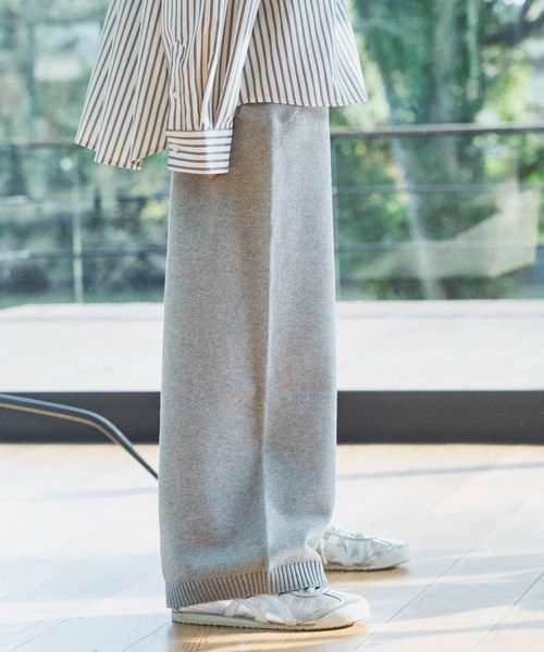 Casper John（キャスパージョン） パンツ Knit pants/ニットパンツ
