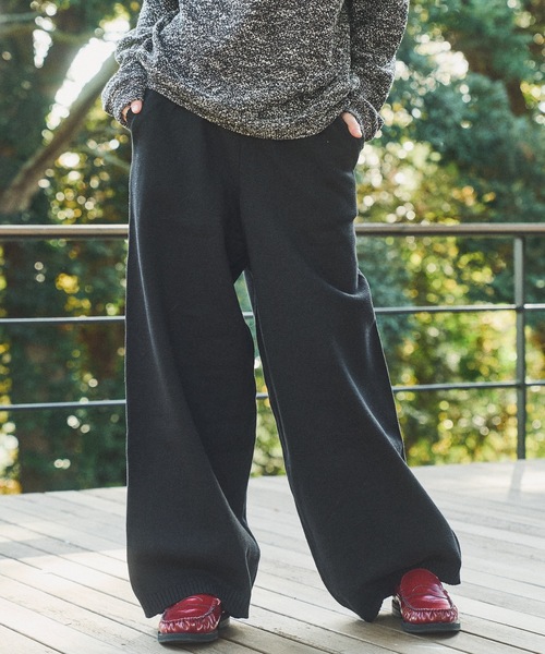 Casper John（キャスパージョン） パンツ Knit pants/ニットパンツ